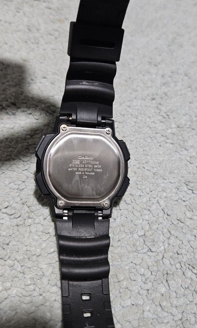 Casio g discount shock ae1000w