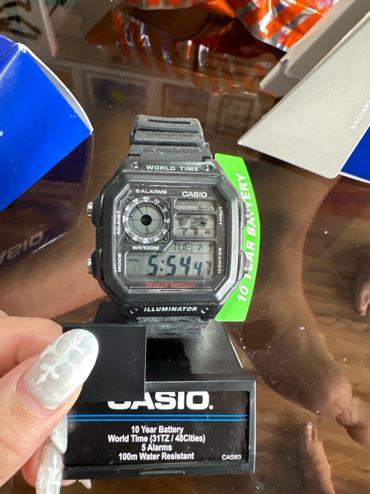 casio digital watch