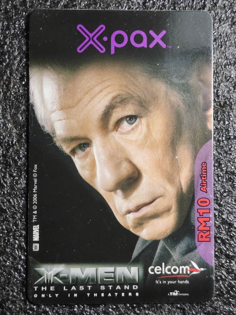 Celcom X.pax RM10 Limited Edition Prepaid Used Reload Card, Hobbies ...