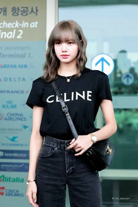 CELINE LOOSE T-SHIRT IN COTTON JERSEY