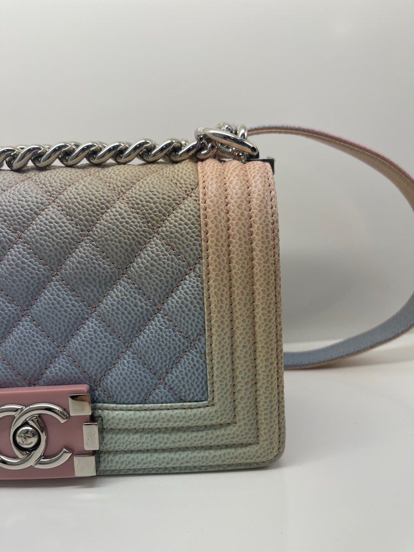 Chanel Boy rainbow boy Small