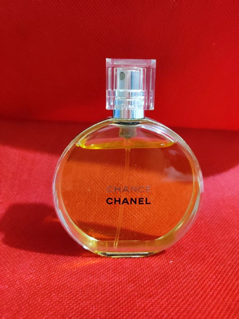 CHANEL CHANCE EDT 50ML USED ORIGINAL Beauty Personal Care