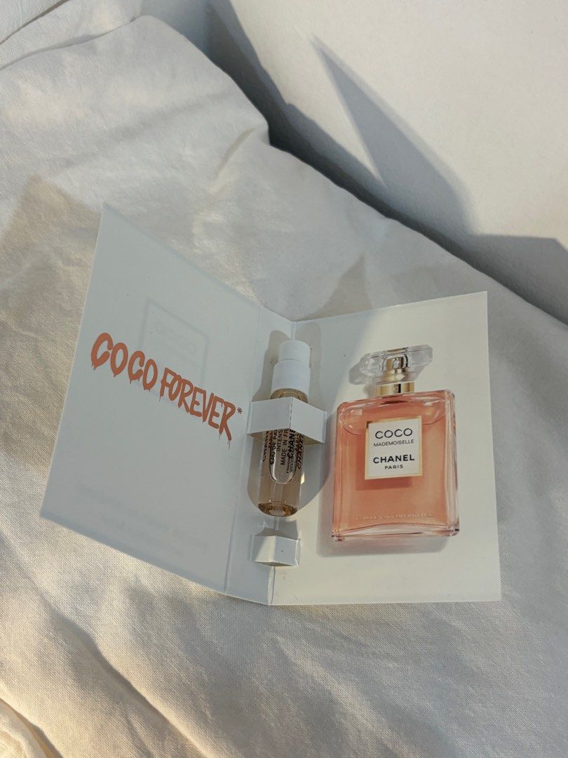 Chanel Perfume vial sample Gabrielle Coco forever Beauty