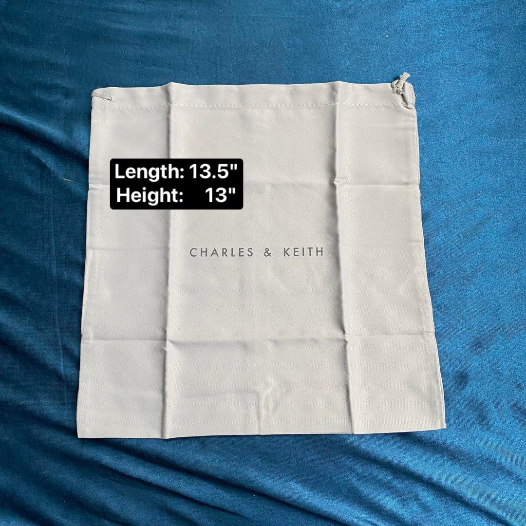 Charles Keith Small Dust Bag Luxury Sneakers Footwear on Carousell