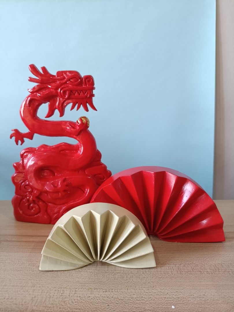 Chinese/ Lunar New Year Shop/Window Display (Category: Vases & Decorative Bowls) located in Makati City. Submitted by sheyyyyyyyyyyyyyyy (Listing ID 1277944693, Image 1). Description: Lunar New Year Shop/Window Display Pre-order Display for shops Made of plaster.