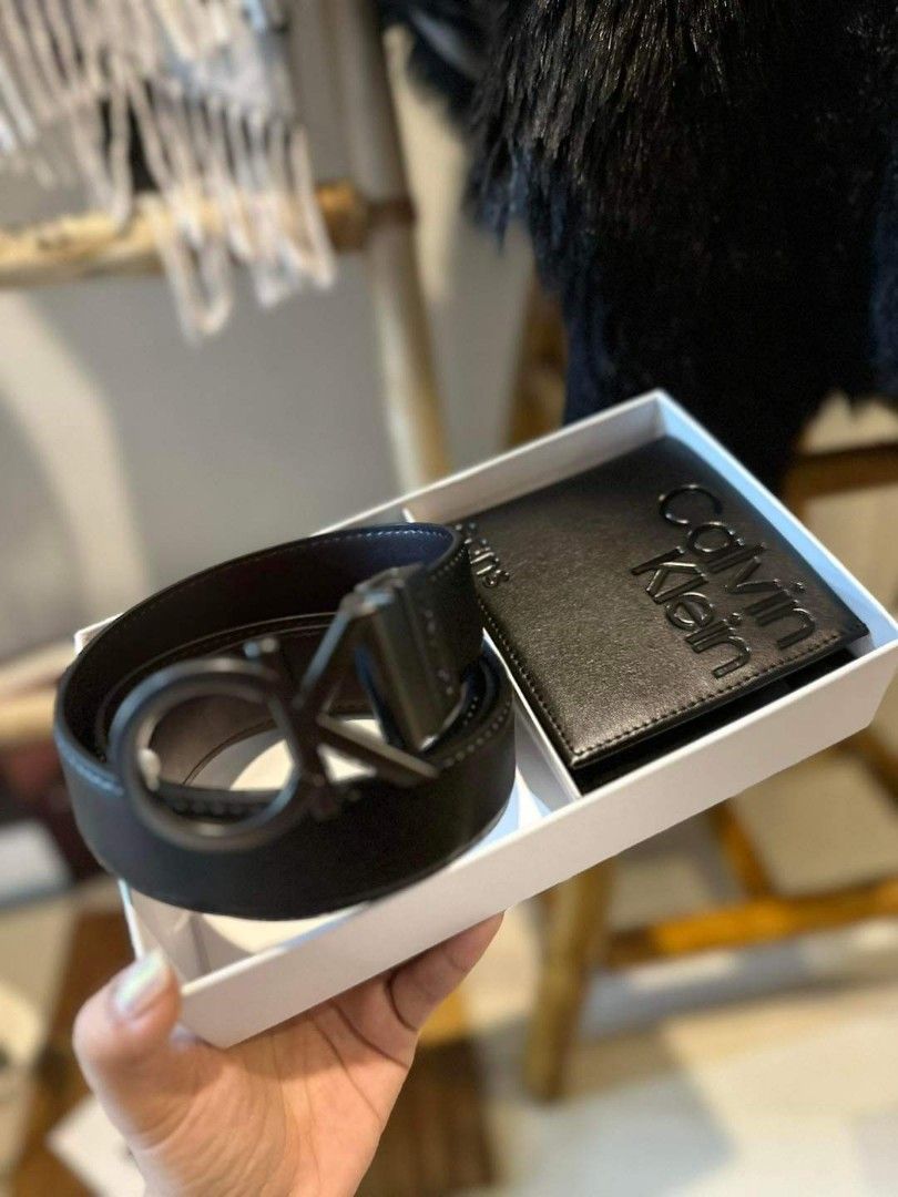 Calvin klein hot sale belt gift set