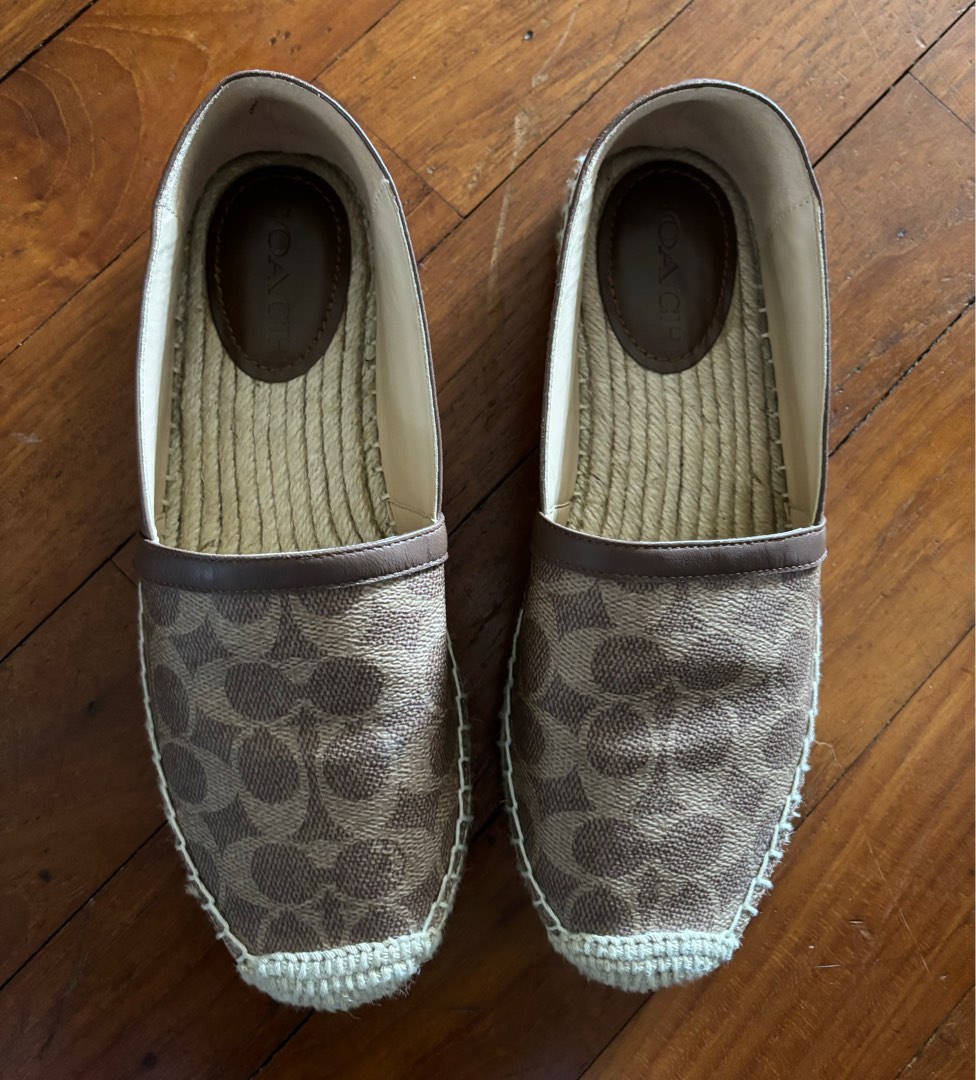 Coach Espadrilles Canvas Signature