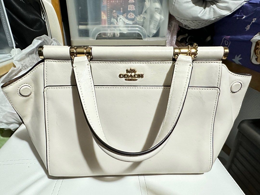 Coach grace bag white store