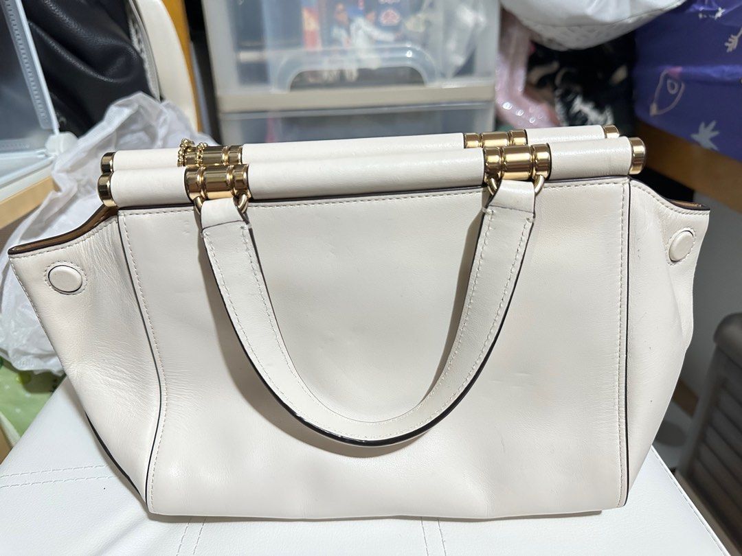 Coach grace bag white Carousell