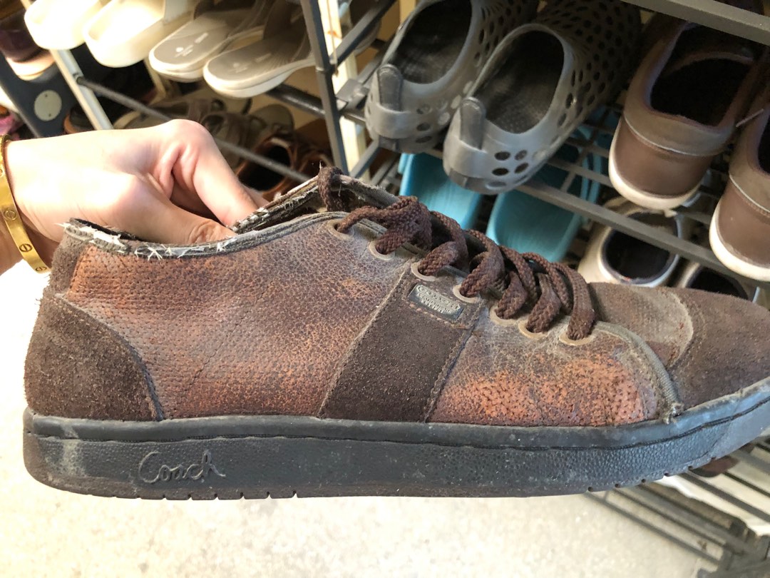 Coach on sale leatherware shoes