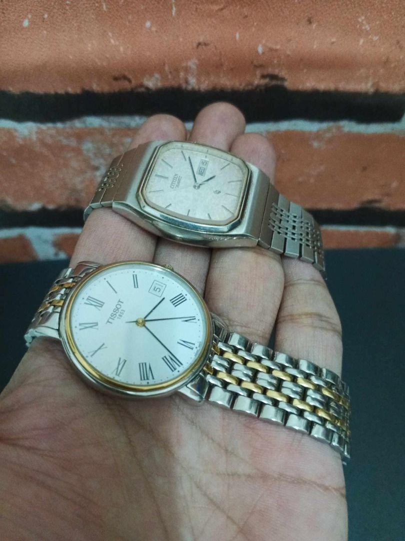 COMBO Vintage Watches Citizen Quartz CQ TISSOT T Classic