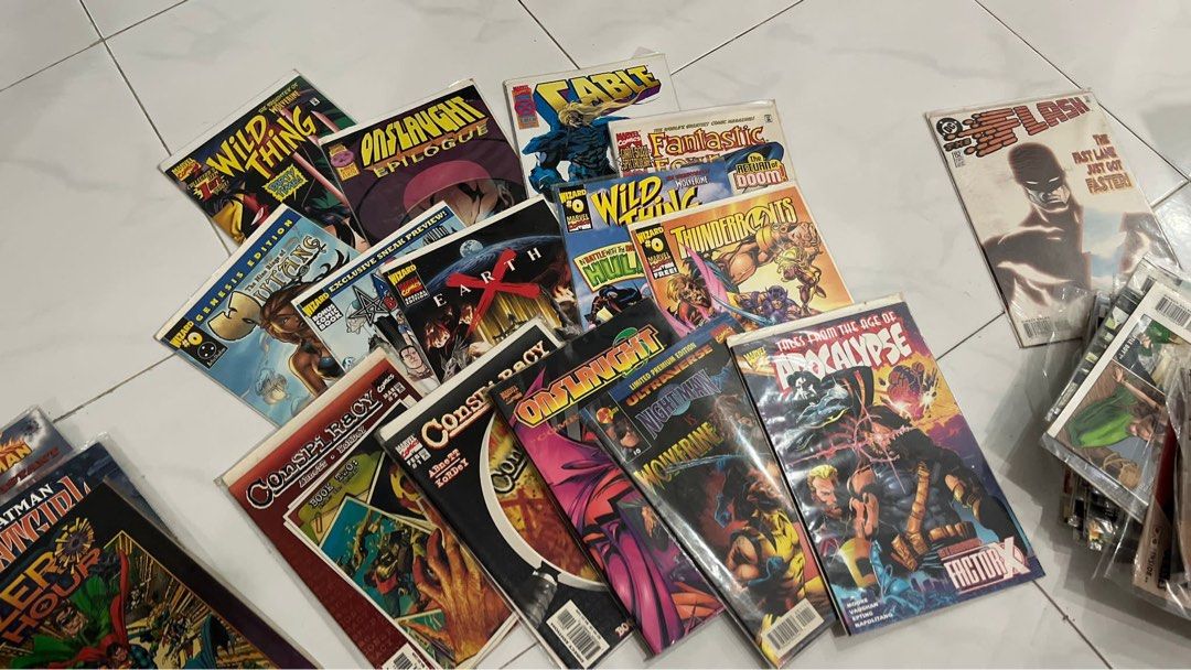 Comics (Category: Comics & Manga) located in Singapore. Submitted by butterfly_cake (Listing ID 1277975422, Image 3). Description: JL, Superman and many more Some are collectible items $3 for 1 Can over and choose Only at 541317 Blk 317A Anchorvale Road .