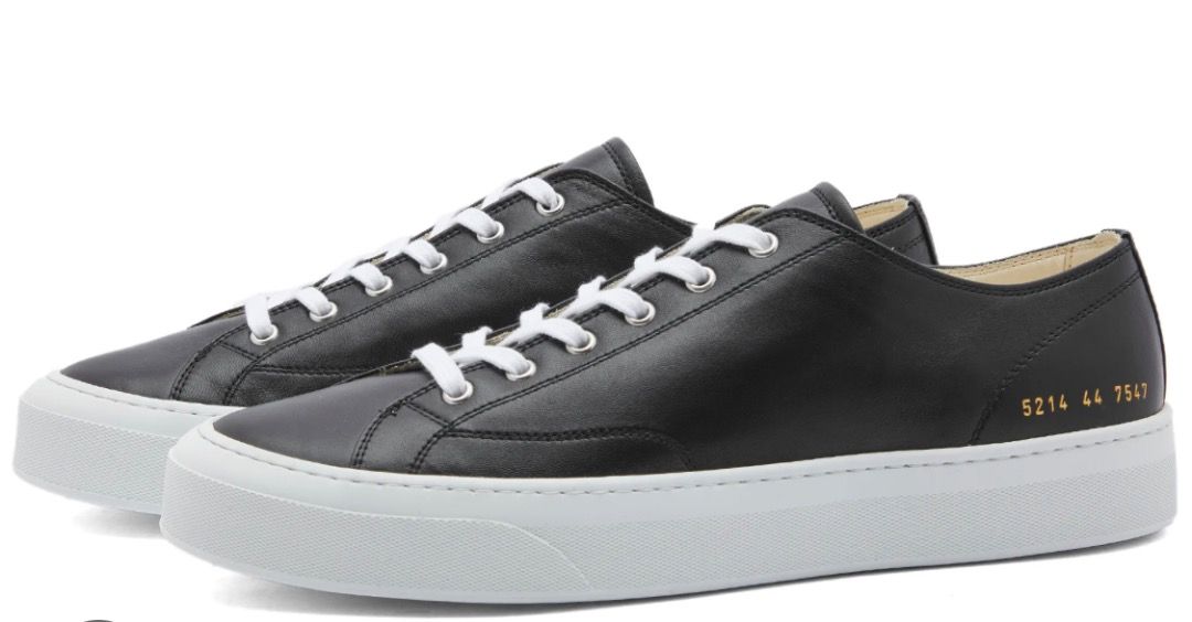 Mens black common projects outlet