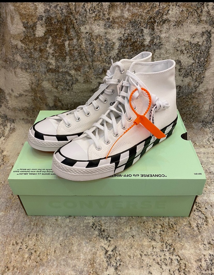 Facture converse shop off white