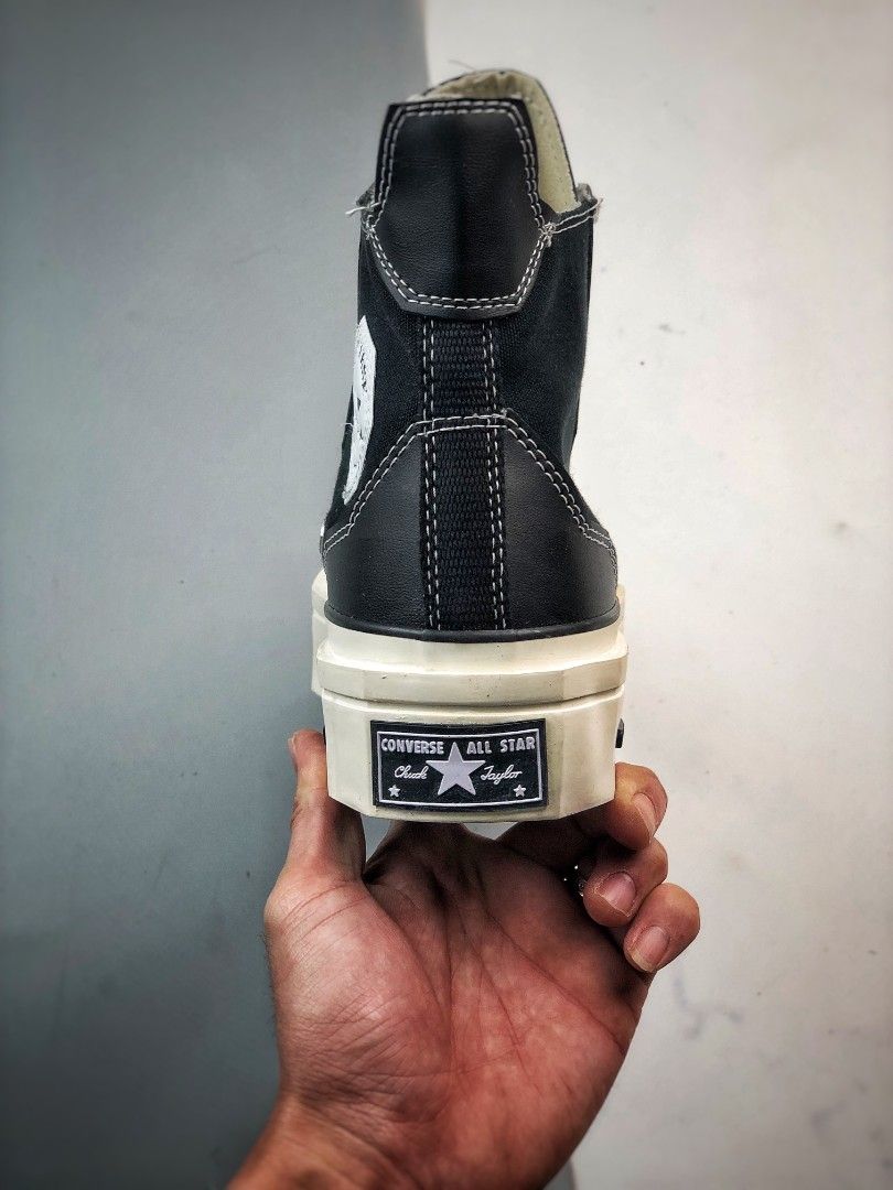 靴 CT70 De Luxe Squared BLACK HI CUT Converse CT 70 Luxe Square Hi Review and On-Foot Look | TikTok