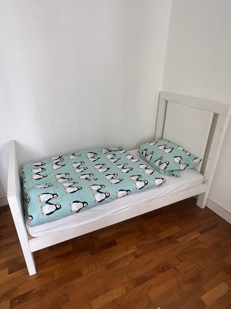 Cot bed comes with Panels to convert to cot, Furniture & Home Living, Furniture, Bed Frames