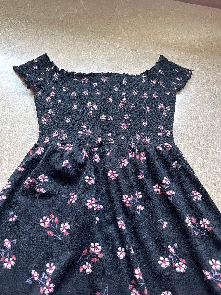 Elastic tube top dress top