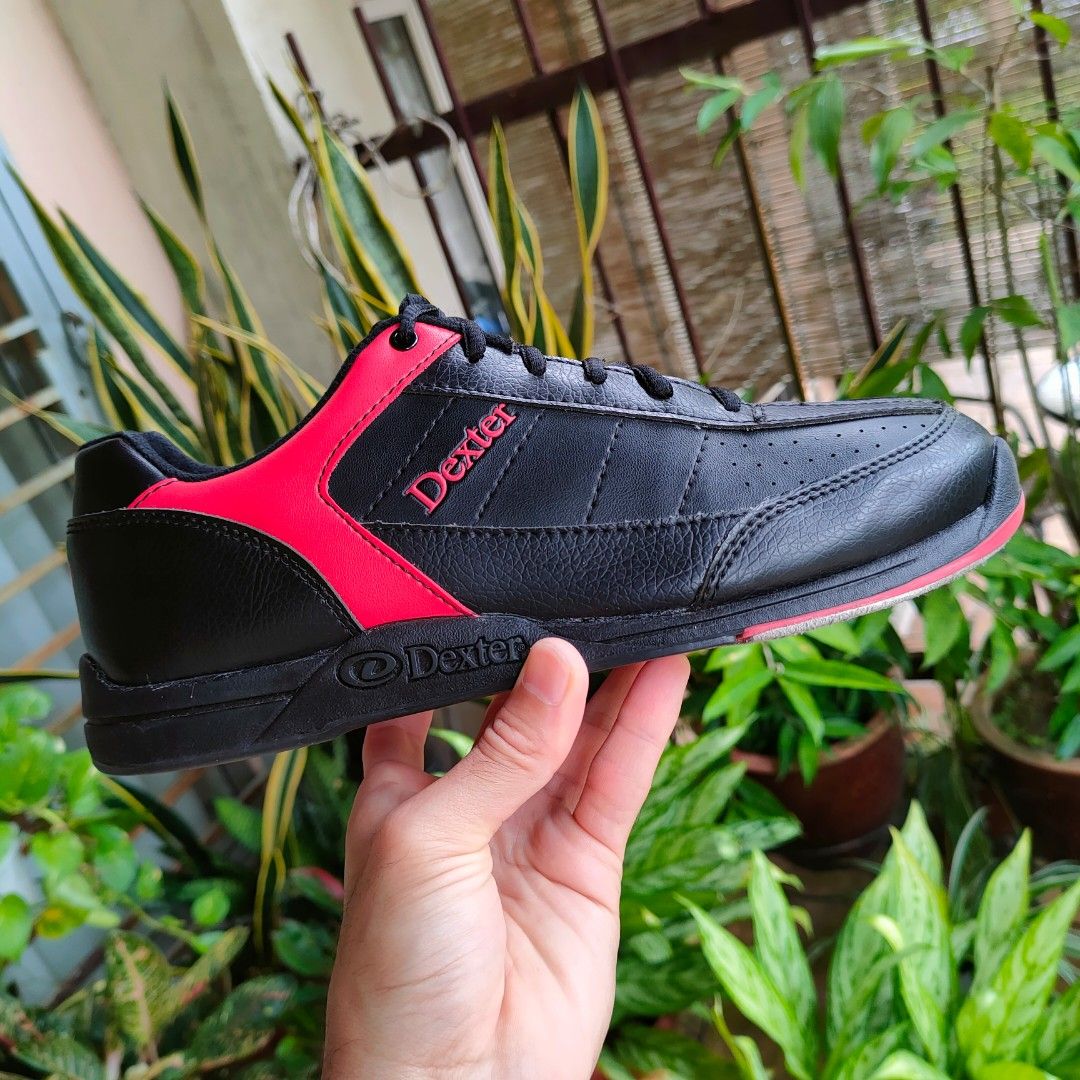 Dexter Ricky III Black Red Bowling Shoes 7UK Sports Equipment