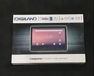 Digiland Android Tablet 10.1 inch display