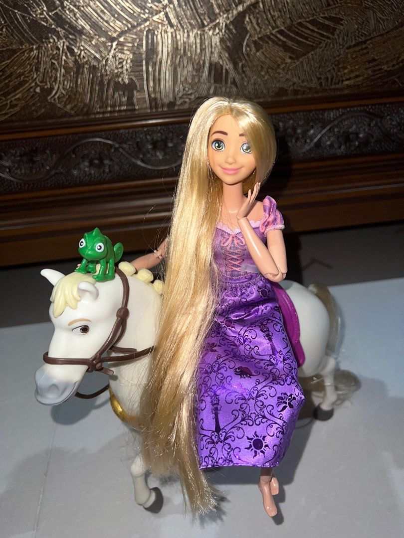 Disney Princess Rapunzel Made To Move Doll with Maximus Hobbies Toys Toys Games on Carousell