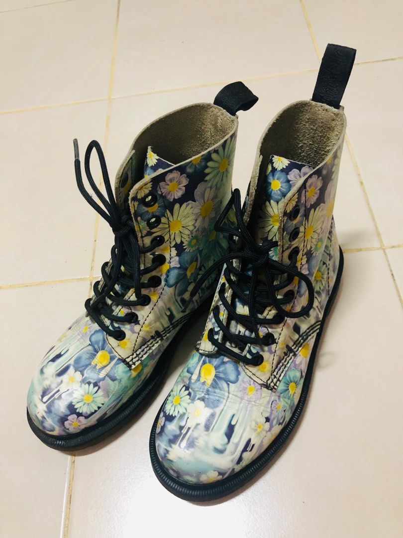 Dr martens slime floral pascal online