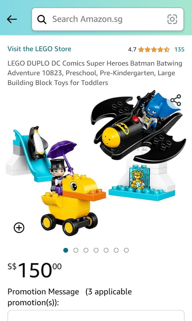 Duplo batman penguin sales