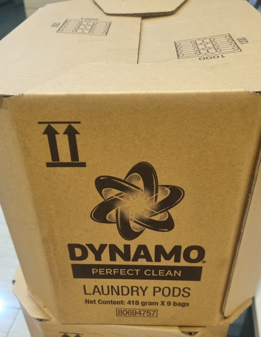 Dynamo allin1 laundry pods refill packs, Furniture & Home Living