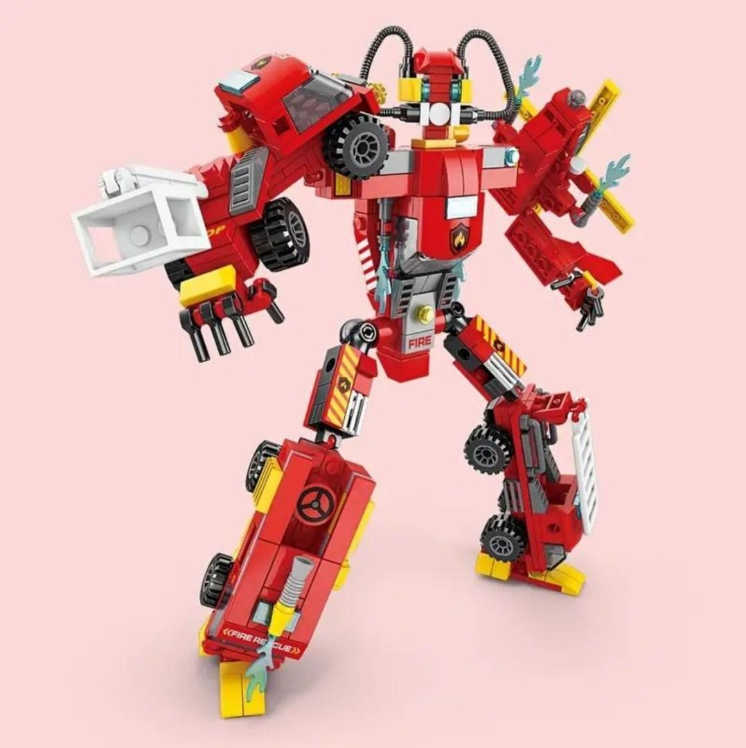 Lego fire deals truck robot