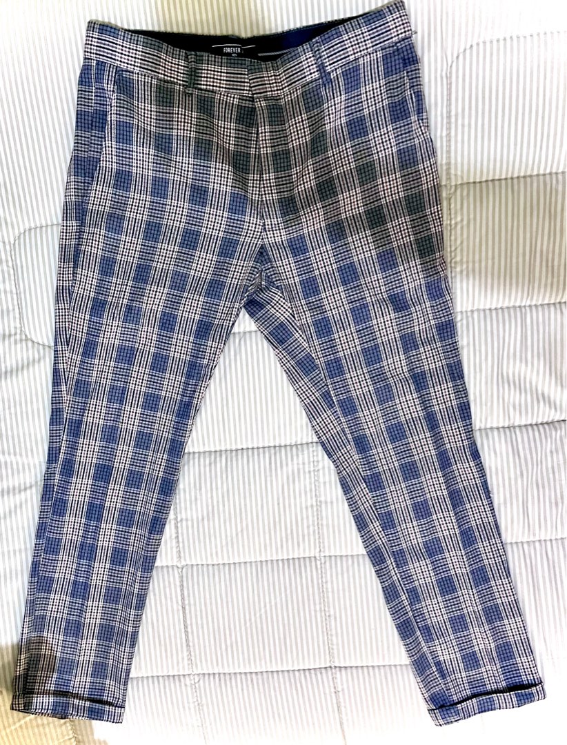 Plaid pants discount mens forever 21