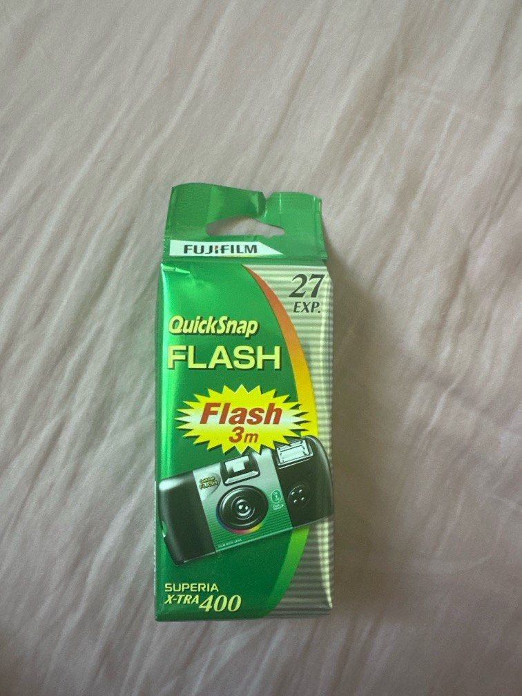 Fujifilm QuickSnap Flash Superia X-TRA 400 Disposable Camera