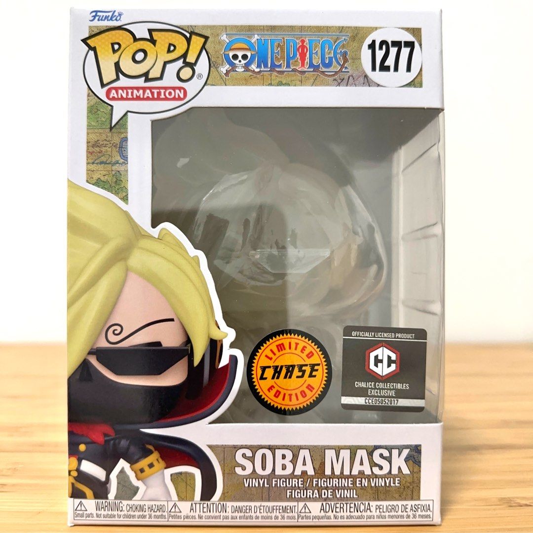 Funko Pop! Anime One Piece - Soba Mask (Raid Suit) Sanji Special Edition  Exclusive Vinyl Figure #1277 (Special Edition Common)