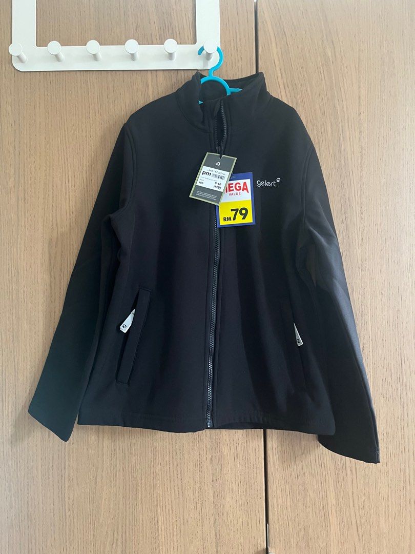 Gelert softshell online hooded jacket mens