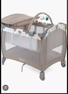Graco Crib with Vibration, Music and Light-Portable