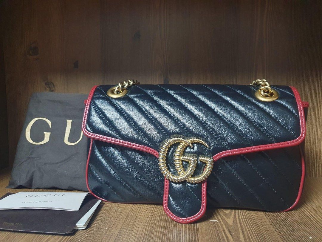 Gucci marmont bicolor on sale