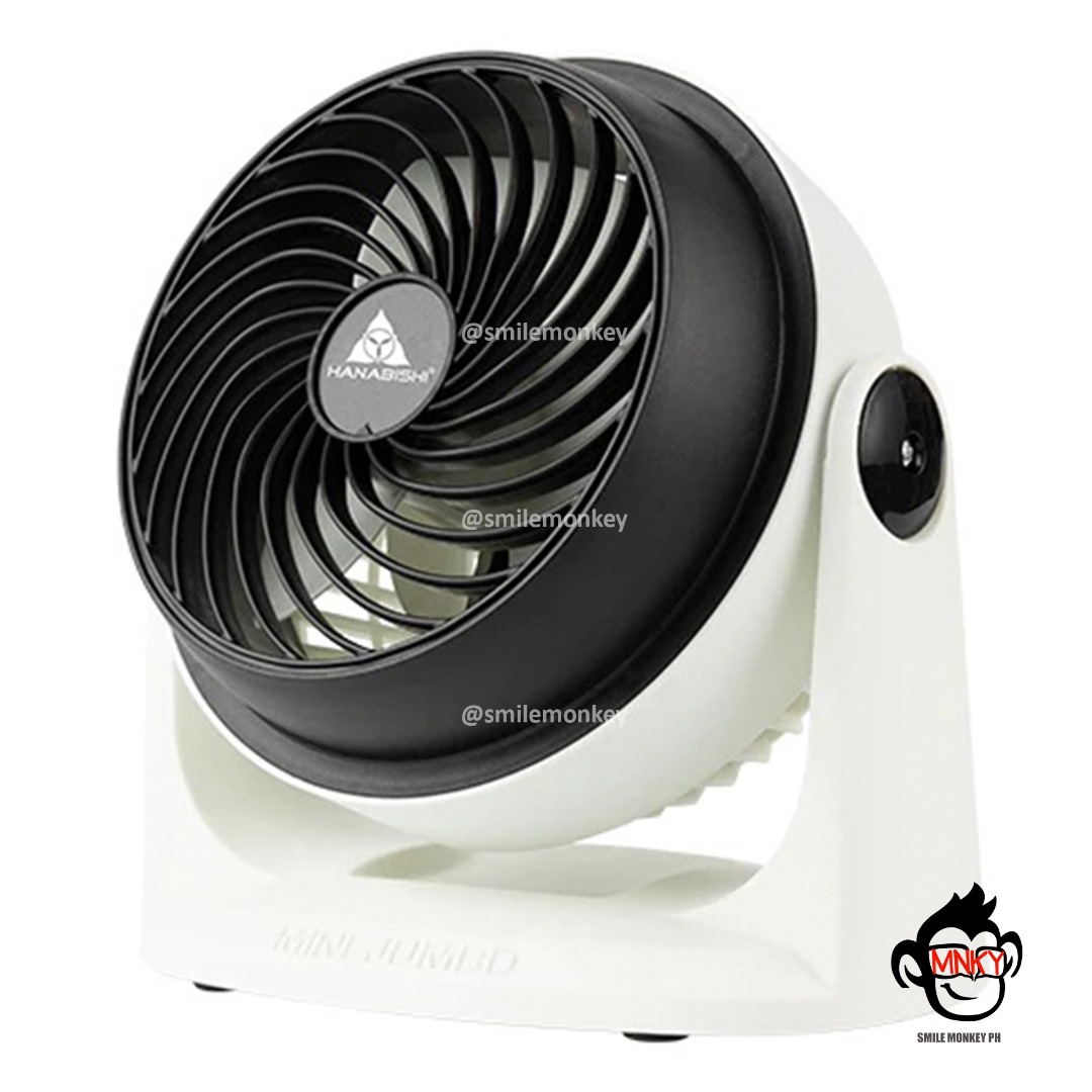 Hanabishi 7inch High Velocity Mini Jumbo Desk Cooling Fan HMJF7