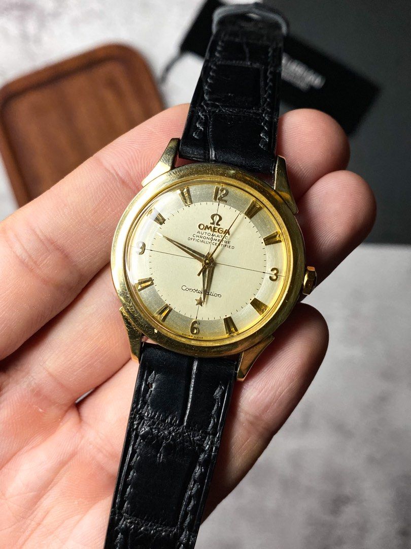 Omega constellation watch strap deals