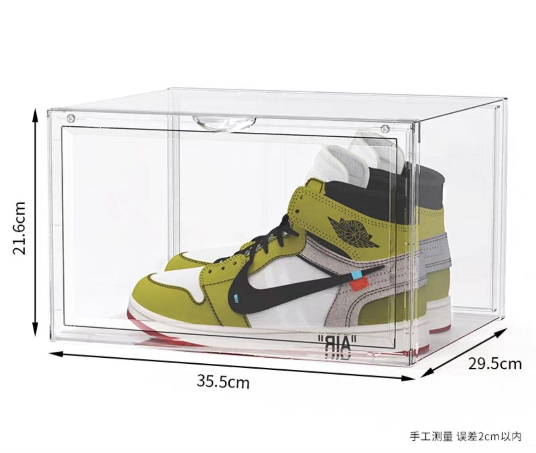 Hard Case Transparent Shoe Box/Stackable Hard Case Transparent