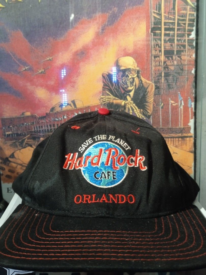 Hard Rock Orlando cap (Category: Caps & Hats) located in Manila. Submitted by jasspapi6 (Listing ID 1277891651, Image 1). Description: Hard Rock Cafe Orlando cap slightly negotiable Shipping: LBC, Gogo express or lalamove Payment: Gcash or BDO HAVE A ROCKIN' NEW YEAR.