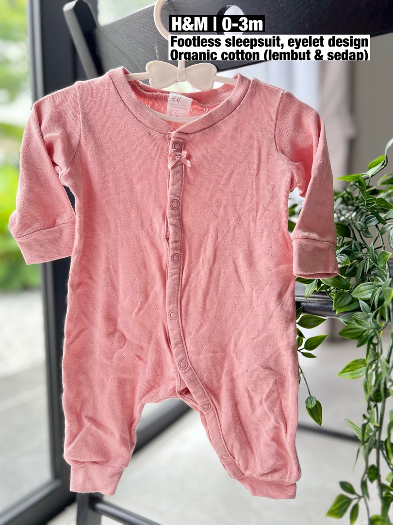 H&m footless sleepsuits deals