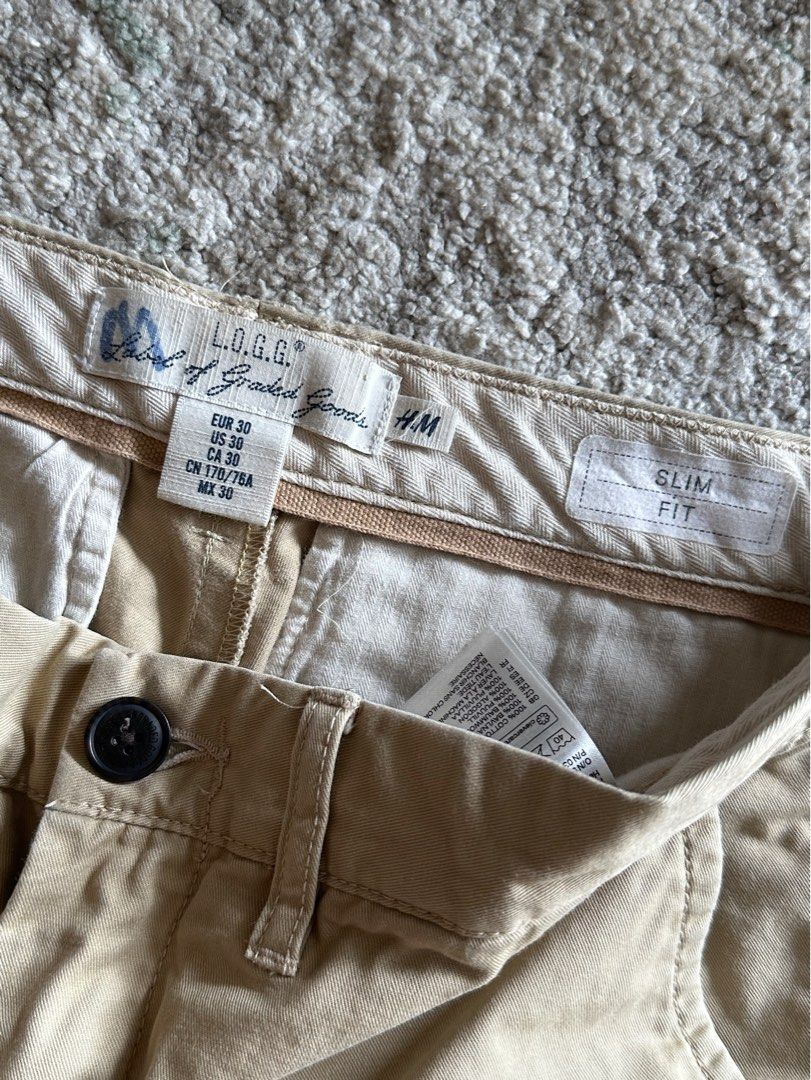 H&m logg deals trousers