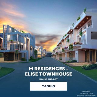 House and Lot in M Residences – Ellis Townhouse