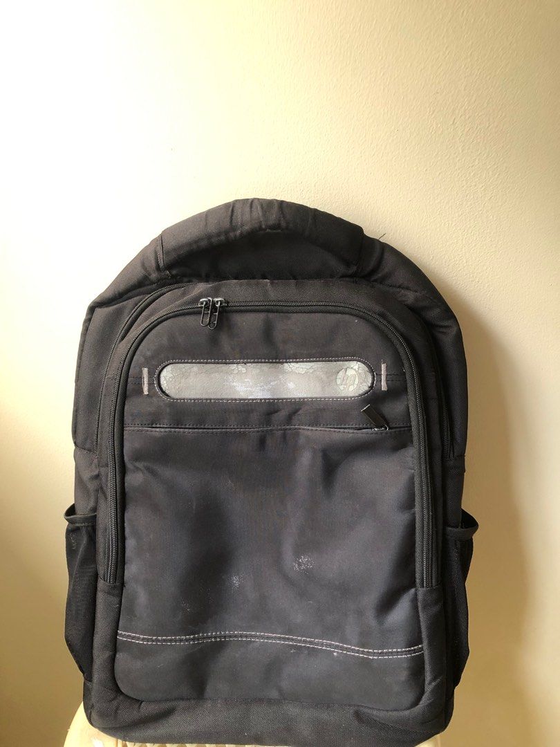 Hp Laptop Bag (Category: Backpacks) located in Quezon City. Submitted by bel_15 (Listing ID 1277872082, Image 1). Description: Original Comes with many pocket and can fit any laptops .