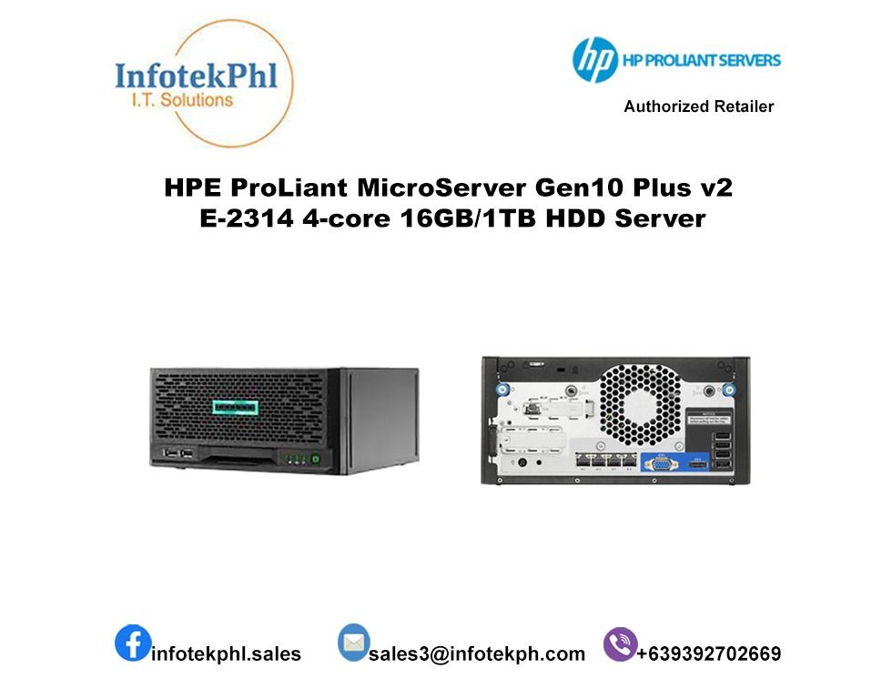 HPE ProLiant MicroServer Gen10 Plus