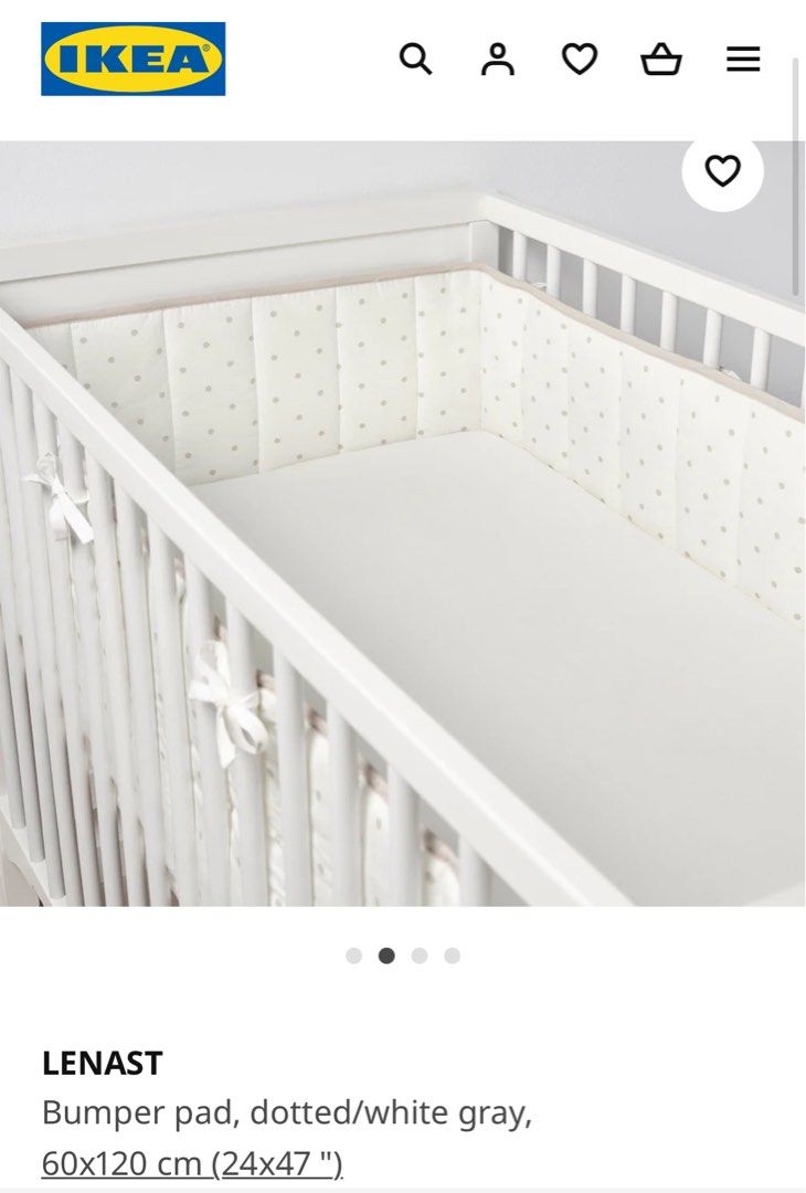 Ikea store bed bumper