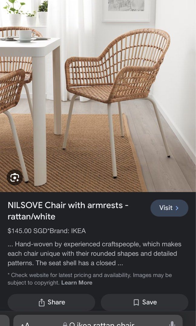 Ikea nilsove 2025 chair