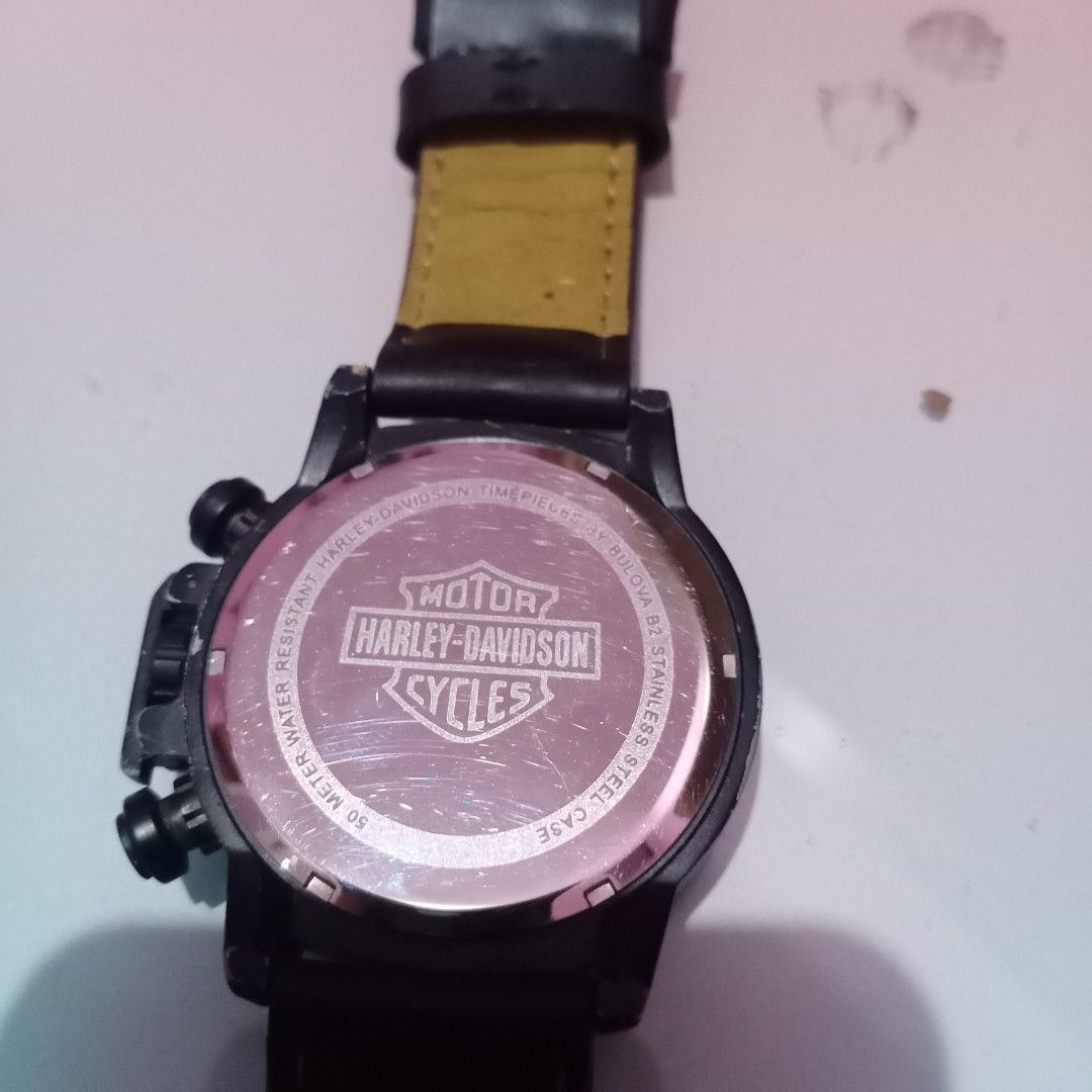 Jam tangan harley davidson bulova b2 deals