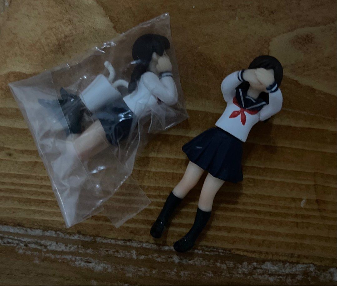 RUSH SALE Japan mini anime school girl figurines, Hobbies & Toys, Toys &  Games on Carousell