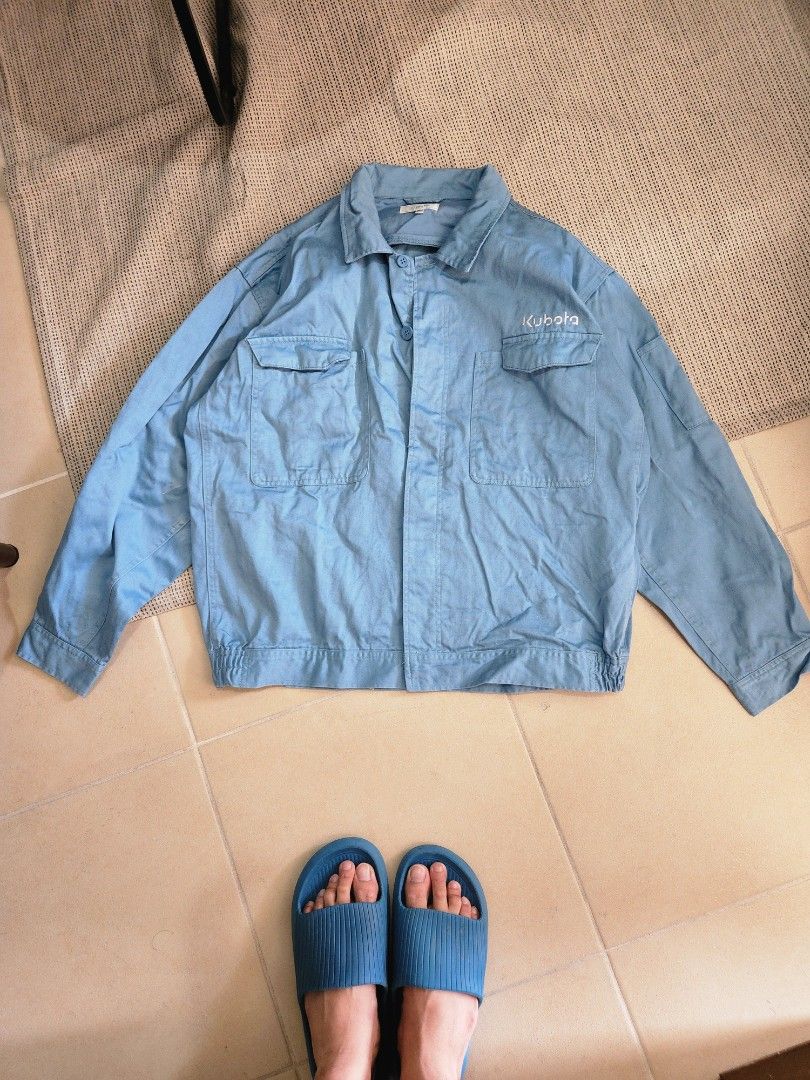 Japanese Harrington Workwear (Category: Coats, Jackets and Outerwear) located in Quezon City. Submitted by themoreofless (Listing ID 1277991434, Image 1). Description: Width 25 Length 26.