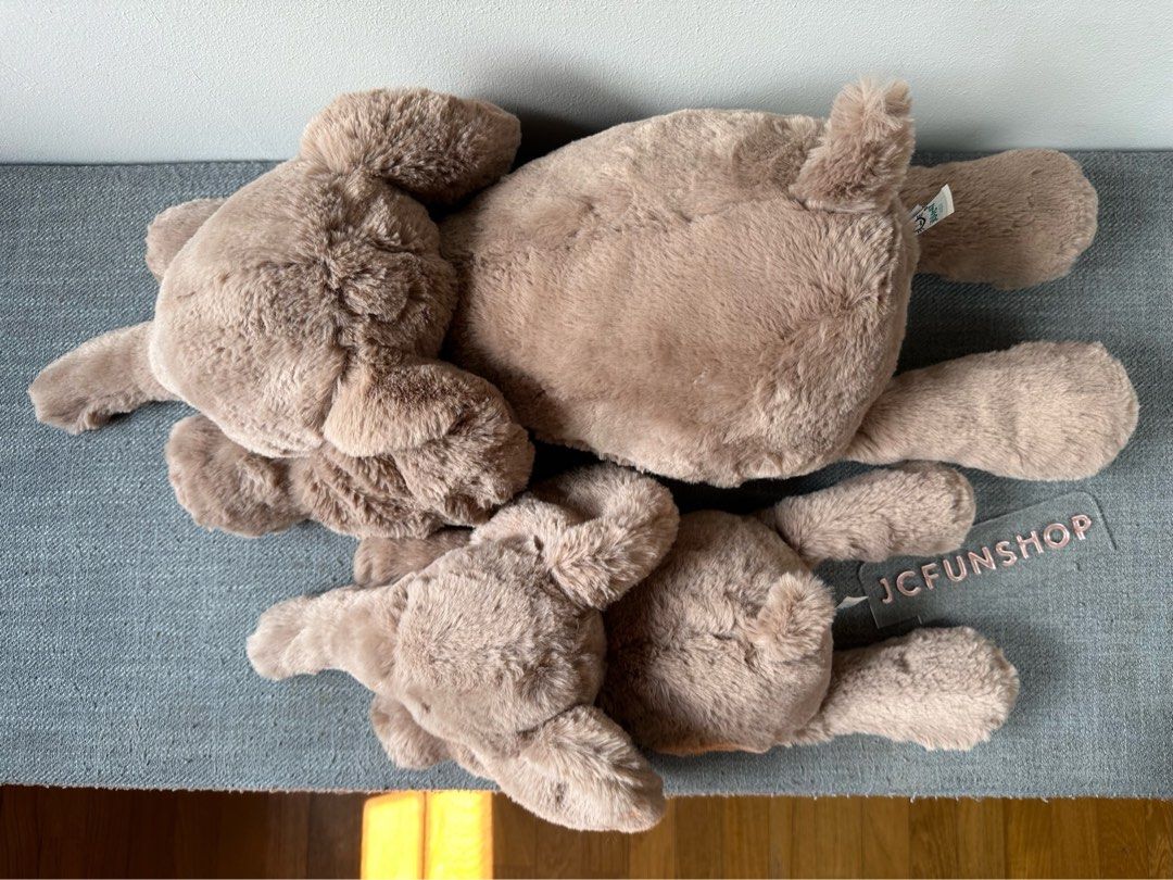 Jellycat smudge elephant large clearance