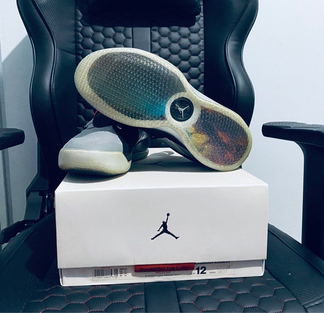 Jordan 33 All Star Silver Men s Fashion Footwear Sneakers on